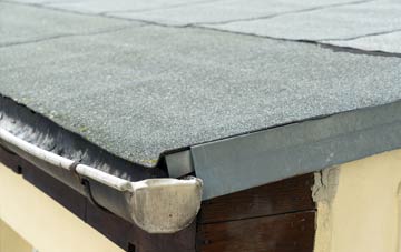 repair or replace Pincock flat roofing?